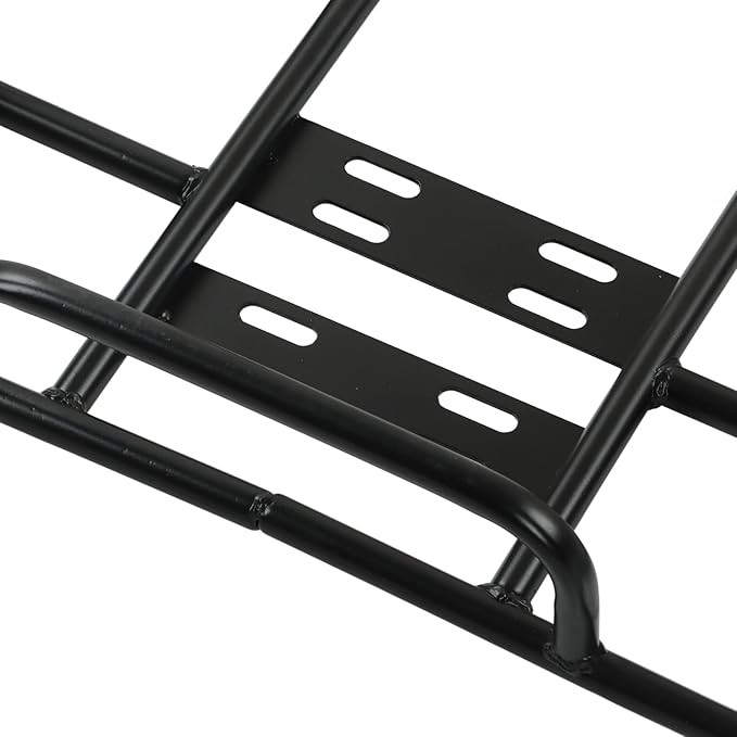 Akozon Delivery Food Bag Rack Food Delivery Box Rack Rear Grille 80kg Loading Delivery Food Box Bracket Universal for Motorcycle Electric (Type 1 45/35 ID) Akozont46obimfhd-12