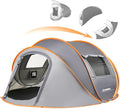 EchoSmile Instant Pop Up Camping Tent 2/4/6 Person Easy Setup Tent Water Resistant Dome Portable with Carry Bag