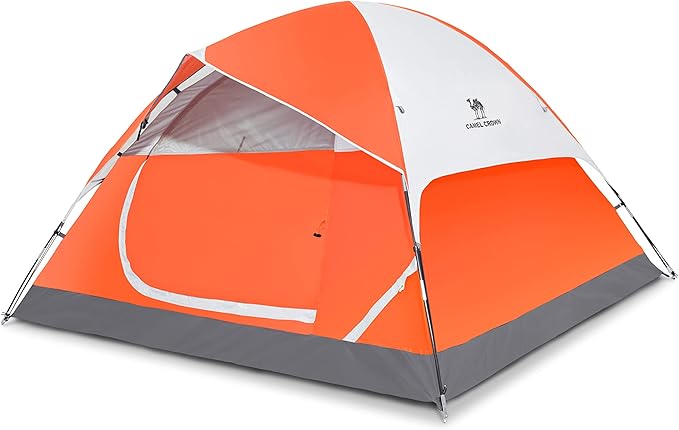 CAMEL CROWN Tents for Camping 2/3/4/5 Person Camping Dome Tent WaterproofSpacious Lightweight Portable Backpacking Tent for Outdoor Camping/Hiking