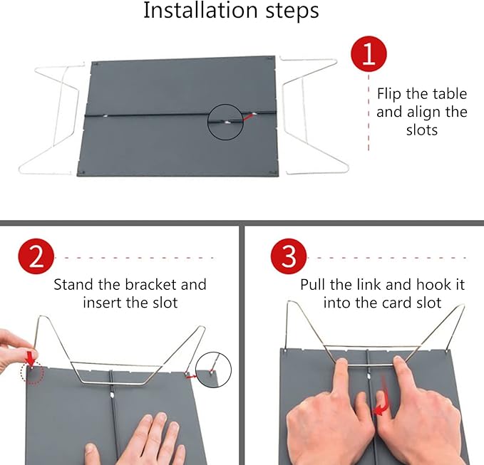 Camping Table Camping Table Portable Folding Camping Side Table Aluminum Tables Top Waterproof Travel Table Fold Up Table