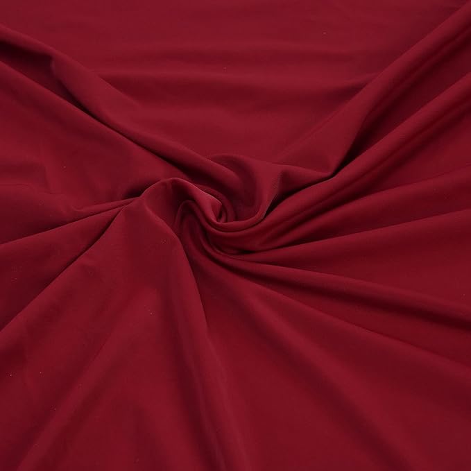 Ultralight Multifunctional Sleeping Bag Liner Elastic and Breathable for Camping Hiking Backpacking with Storage Bag Skin Friendly Polyester Fabric Unfolded Size 78.7x31.5in (Wine Red)