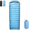 Down Sleeping Bag for Adults 600 Fill Power Ultralight &amp Compact with Compression Sack for Backpacking Camping Hiking