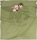 Sleeping Bag Liner - Travel Sheets for Hotel Portable &amp Comfortable &amp Quick-Drying Adult Sleep Sack for Camping Business Trips Traveling Hostel
