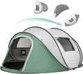 EchoSmile Instant Pop Up Camping Tent 2/4/6 Person Easy Setup Tent Water Resistant Dome Portable with Carry Bag