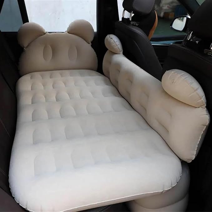 Camping Inflatable Mattress Car Back Seat Inflatable Bed Outdoor Travel Sleeping Mat Foldable Camping Mat Anti-Leakage Test Mattress