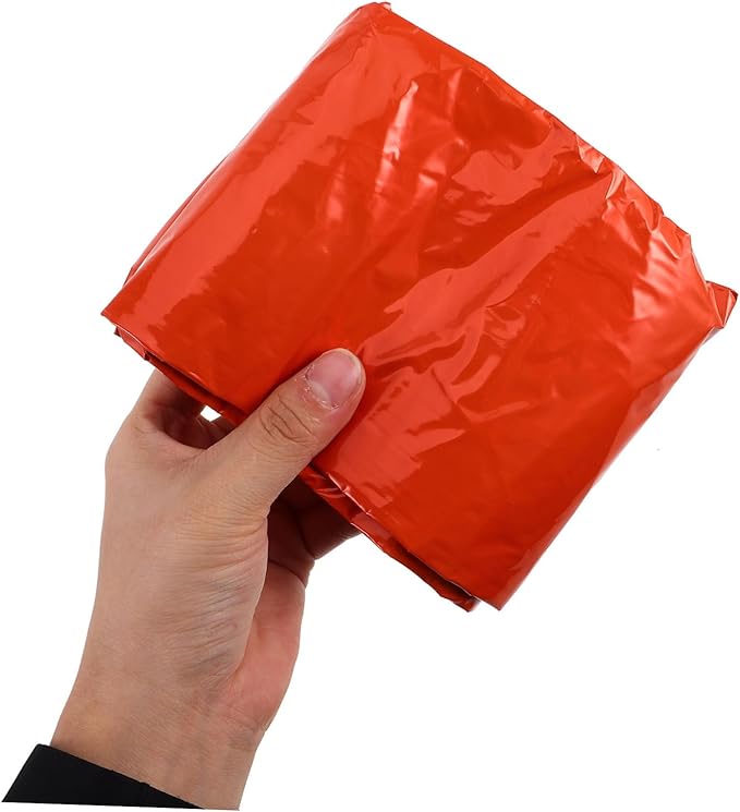 BESTonZON 3 Set Emergency with Compression Storage for Outdoor Camping Portable Thermal Blanket for Hiking and Survival Gear