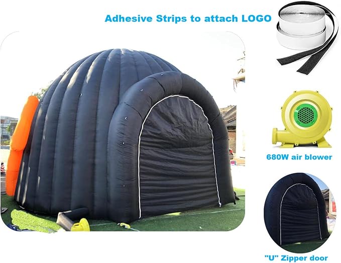 Inflatable Tunnel Entrance Tent Large Sports Inflatable Football Helmet Tunnel Team Entryway for Event Exhibition Promotion