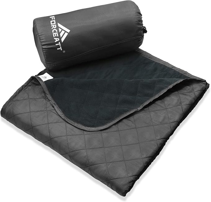 Forceatt Camping Blanket 79 X 57 Large Outdoor Blanket Sandproof Waterproof for Outdoor Festivals Beaches Picnics StadiumCamping Parks Hiking Travel Family Suitable for 4 Seasons.