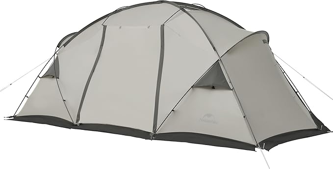Naturehike Massif Hot Tent with Stove Jack Waterproof Windproof 4 Season Tent 2/4 Person Cold Weather Winter Tents for Camping