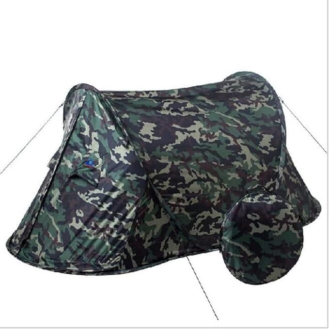 Portable Outdoor 2-Person Camouflage Camping Hiking Easy Installation Instant Pop-Up Tent Waterproof Ultra-Light Hiking Camping Hunting Fishing Pop-Up Tent