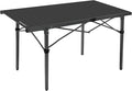 29.9 Tall Folding Camping Table for 2-6 Person 54.7 Large Aluminum Foldable Table Outdoor with Carry Bag