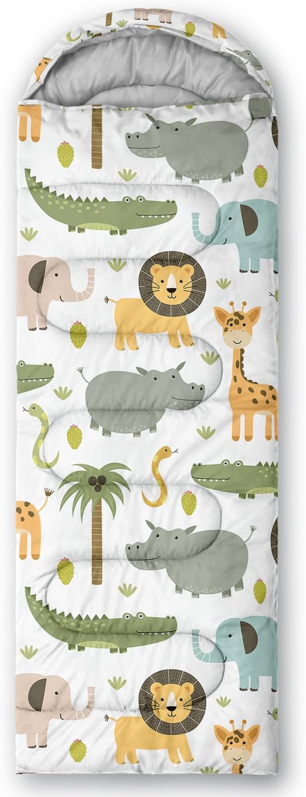 Axolotl Unicorn Sleeping Bag for Kids Boys Girls–Lightweight Warm Cold Weather Sleeping BagsWaterproof Portable Sleeping Bag with Compression Sack for Camping Backpacking Outdoor Indoor