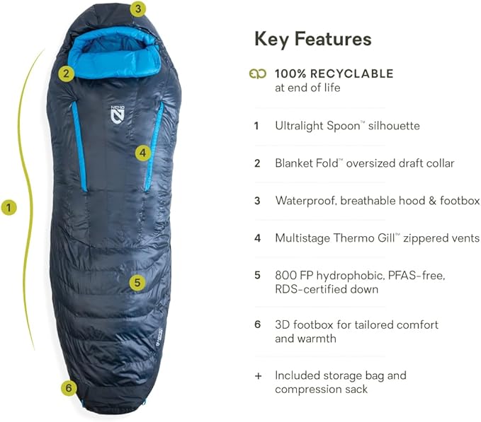 NEMO Equipment Riff Endless Promise Down Sleeping Bag