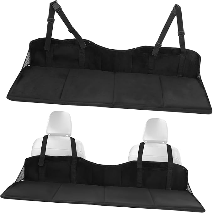 Unomor Car Accessories Interior Car Seat Leg Extension Cushion Back Seat Air Mattress Mattress for Travel