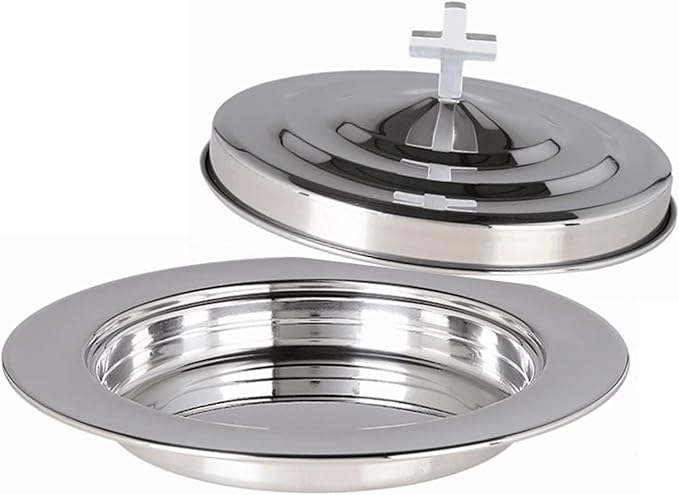 Service Essential 40 Hole Nonrust Tray Lid Securely Fit for Communion Cups Ensures Mess Release Ceremonies Large Religious Event Serving Lid
