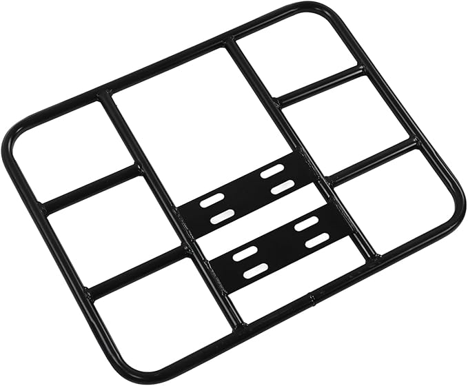 Motorcycle Carrier Rack Heavy Duty Seamless Steel Tube Electric Bike Cargo Carrier for Scooters (Type 2 48/38)