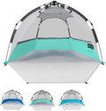 Beach Tent Pop Up Shade Instant Beach Tents Sun Shelter with UPF 50+ UV Protection Lightweight &amp Easy Setup Tent 2-6 Person