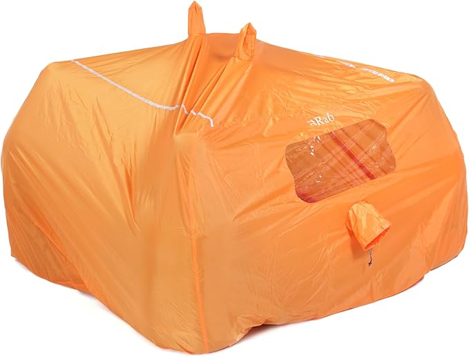 Rab Group Shelter 4-6 Person Ultralight Emergency Shelter for Mountaineering &amp Backcountry Skiing