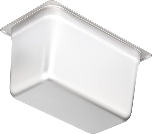 Carlisle FoodService Products Durapan Stainless Steel Pan 1/4 Size Hotel Pan for Catering Buffets Restaurants Stainless Steel 6 Inches Deep Silver (Pack of 6)