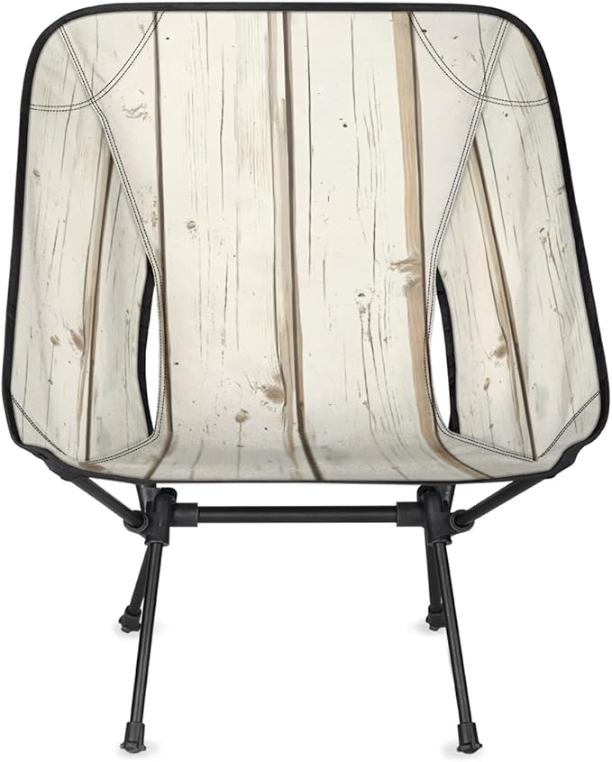 Honeybaby Folding Camping Chair Wooden Plank Camping Chairs Lightweight Portable Chair Outdoor Foldable Chairs for Camping Travel Picnic Beach Hiking