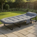 Folding Camping Cot for Adults Portable Guest Bed - Regular Compact &amp Sturdy