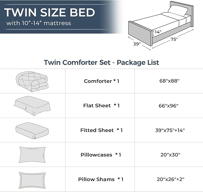 HEVUMYI Hot Pink &amp Baby Pink Twin Comforter Set - 5-Piece All Season Bed in a Bag Twin Ultra Soft Bedding Set with Comforter Flat Sheet Fitted Sheet Pillowcases Pillow Shams