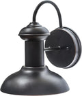 Globe Electric 40190 1-Light Indoor/Outdoor Wall Sconce Oil Rubbed Bronze Wall Lighting Wall Lamp Dimmable Kitchen Sconces Wall Lighting Porch Light Patio Décor Bulb Not Included