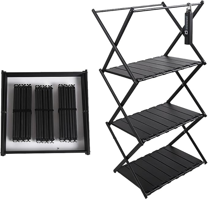 The Folding Shelves are Flexible and Versatile Portable Adjustable and Easy to fold