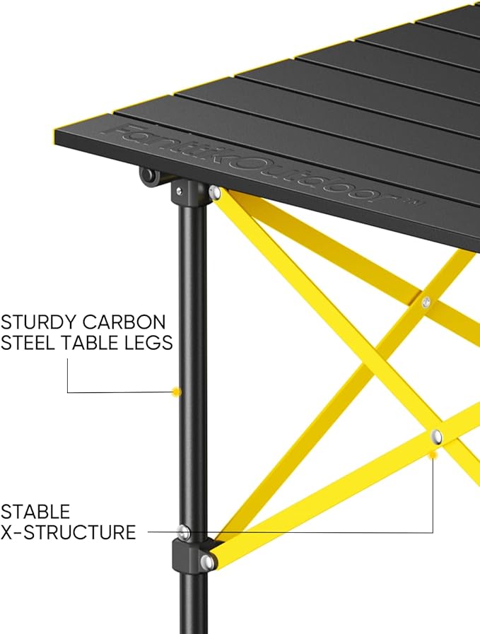 FanttikOutdoor Zeta C6 Pro Camping Tent &amp FanttikOutdoor Zeta V11 Pro Medium Camping Table