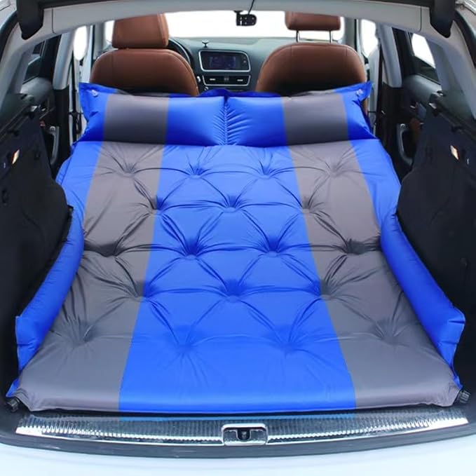 Car Air Mattress for Ford Mustang Mach-E/Puma K2 / Puma ST/Bronco Sport (CX430) Portable Foldable Car Air BedThick Air Bed Travel CampingF normal