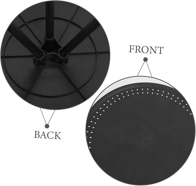 1pc Adjustable Portable Round Folding Table Lightweight Camp Table for Outdoor Picnics Barbecues and Camping Sturdy and Design for Home and Travel Use