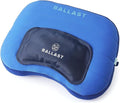 Ballast Cool Combo Beach Pillow - One Inflatable Pillow + One Cooling Pack Bundled Together The Best Way to Chill at The Beach Pool Or Camping (Ocean Blue)