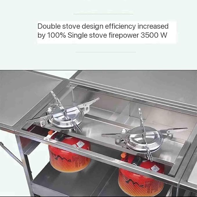 Outdoor Fold Car Mobile Kitchen ConsoleMobile Kitchen Outdoor Supplies Cooking Utensils Camping Picnicself-Driving Equipment