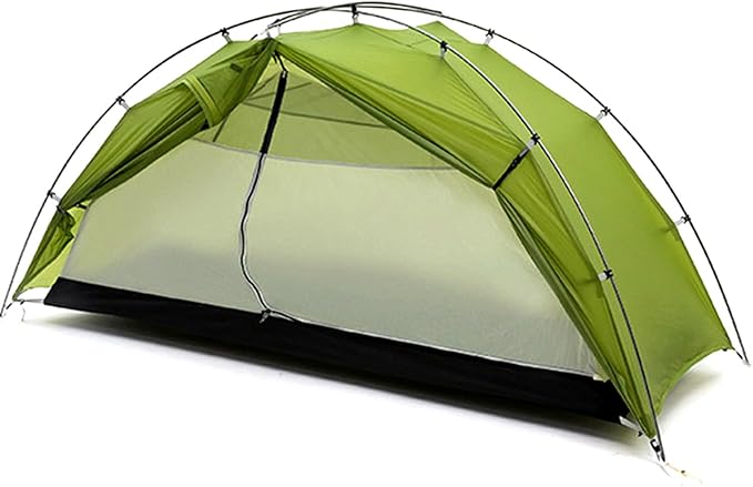 Taiji 1 Ultralight 3/4 Season Camping Tent 1 Person Backpacking Tent Easy Setup Instant 5000mm Waterproof Small Dome Tents for One Man Hiking Mountain