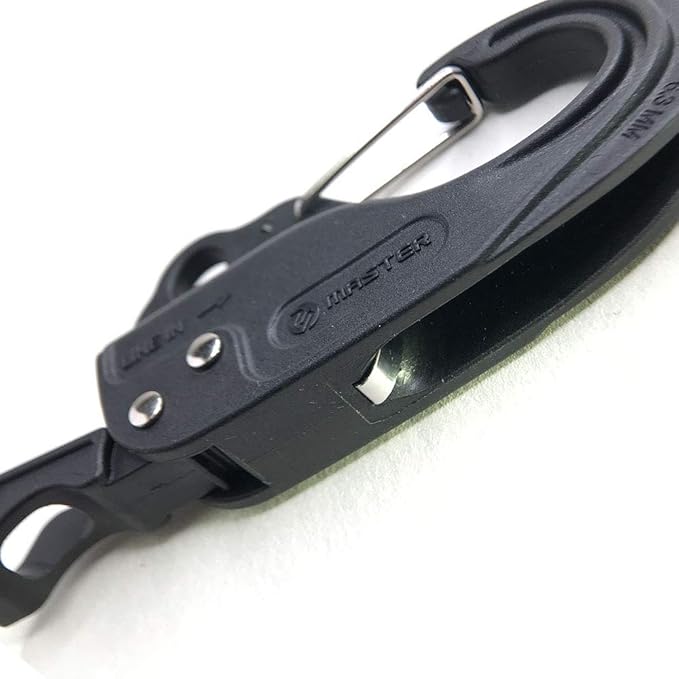 Rope Tightener Guyline Adjuster for Tents and Tarps one Hand Control Tie Down Cam Mechanism for Camping Hiking Backpacking (2pcs) Essential Pocket Tools for Post-Disaster RecoveryWindproof
