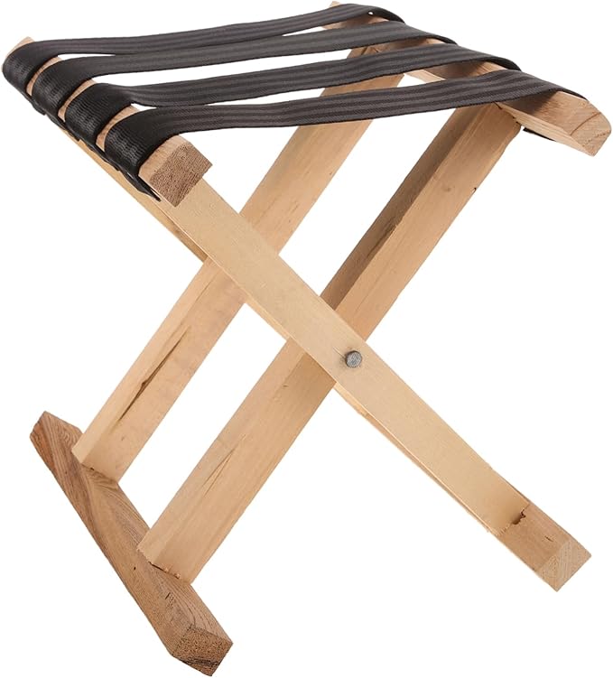 Ultralight Camping Chair Foldable Outdoor Stool Portable Folding Stool for Adults Beach BBQ