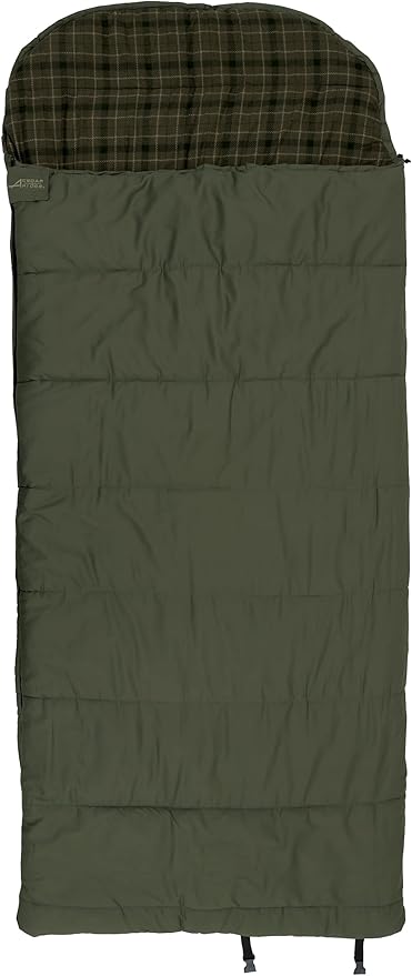 Cedar Ridge Buckhorn -10° Sleeping Bag - Green One Size