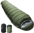 BISINNA Mummy Sleeping Bag for Adults 14-41℉ Cold Weather 3-4 Season Camping Sleeping Bags with Compression Sack for Backpacking Hiking Traveling