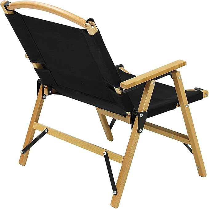 Portable Folding Beach Chair Ultralight Outdoor Camping Chair with Ergonomic Backrest &amp Armrests Foldable for Picnic Fishing and Hiking White