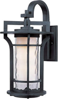 Maxim Oakville-One Light Outdoor Wall Mount in Mediterranean Style-8 Inches Wide by 14.25 inches high
