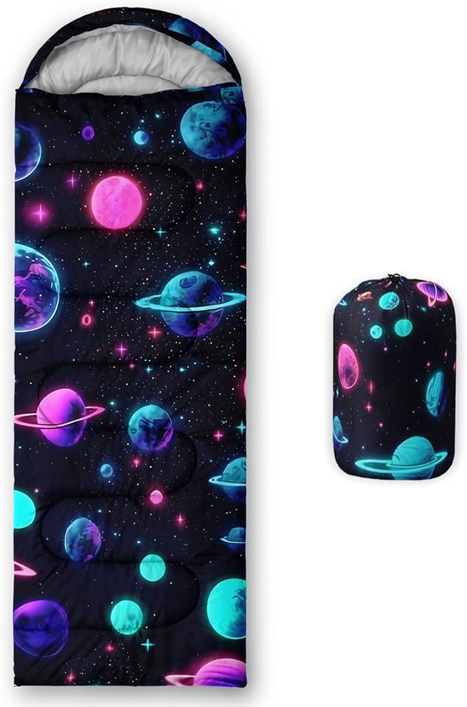 Sea Turtle Sleeping Bag for Kids Boys GirlsOcean Themed Camping GearWaterproof Compact Sleeping Bag for Camping Backpacking Outdoor Hiking.