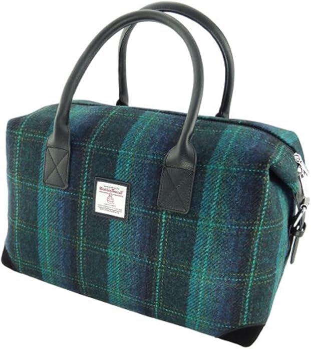 Glen Appin Esk Harris Tweed Travel Overnight Bag LB1006