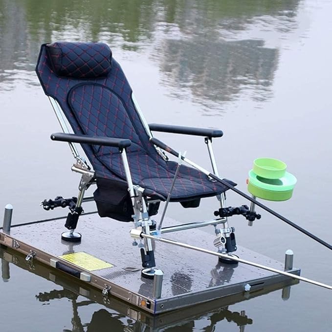 Lightweight Compact Camping Chairs Mountaineering King Kong Chair Portable Rocking Chair Comfortable Perfect for The Outdoors Camping Hiking Picnic 425290cm Black