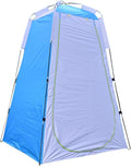 Toilet Tents for Camping 170T Water &amp Sun Proof Shower Tent with Zippered Door Windproof Rope &amp Peg for Outdoor.