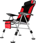 Oversized Camping Folding Chair Heavy Duty Lawn Chair Support Steel Frame Padded Arm Chair Quad Lumbar Back Chair Portable for Outdoor ergonomic camping chair canvas camping chair portable ch