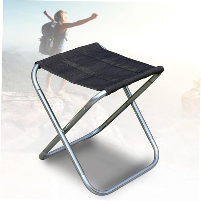 Portable Folding Stool for Camping Beach BBQ Hiking Oxford Lightweight Stool