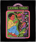 LOGOVISION Steven Rhodes Licking Toads Outdoor Blanket for Picnic Beach Camping Park Tailgate 50x60