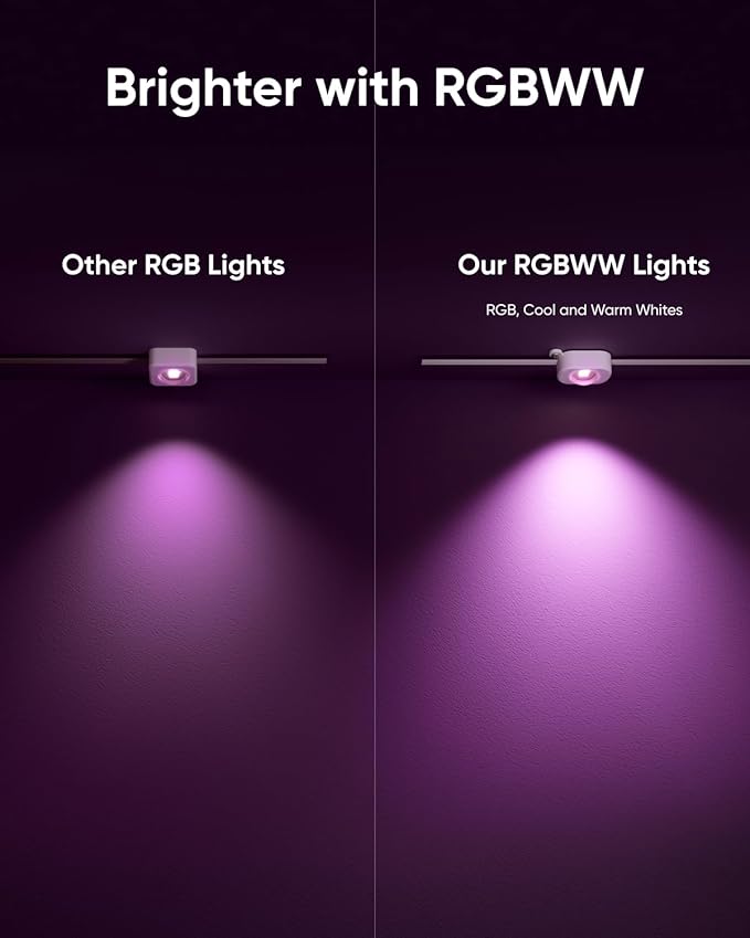 eufy Permanent Outdoor Lights E22 100ft with 60 Triple-LED Lights Smart RGBWW Daily and Holiday Up to IP67 Waterproof AI Lighting Themes for Halloween Christmas Links with Cameras Black