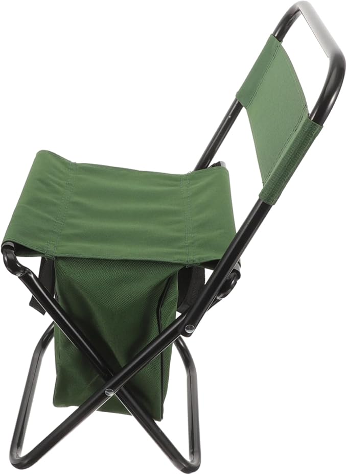 TOYANDONA Comfortable Multi-use Folding Chair Storage Bag Portable Outdoor Stool for Fishing Camping and Beach Activities Compact and Space-Saving Design