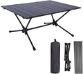 Aluminum Alloy Folding Camping Table Adjustable Height Portable Picnic for Outdoor Parties Mini Barbecue Lightweight and